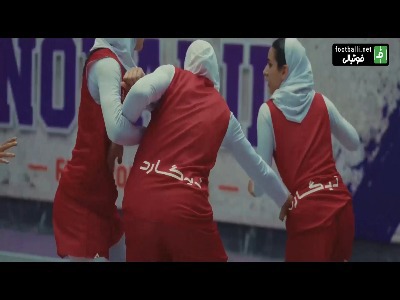 لحظاتی از هنرنمایی تیم بسکتبال سه‌ نفره زنان ایران