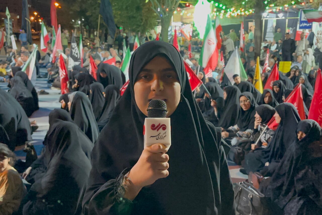 پرچم متبرک کریمه اهل‌بیت(س) میهمان دل‌ بیجاری‌ها شد