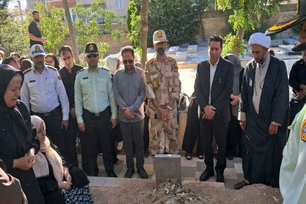 گرامیداشت چهلمین روز شهادت شهید مرزبانی «علی باوه‌ای» در سقز