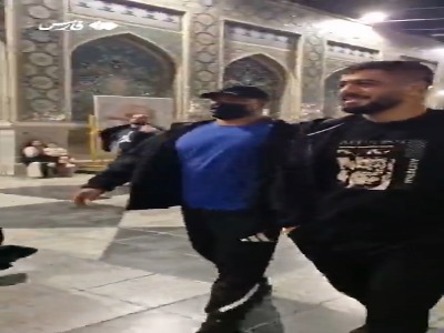 تشرف اعضای تیم ملی کشتی آزاد و فرنگی به حرم امام رضا(ع)