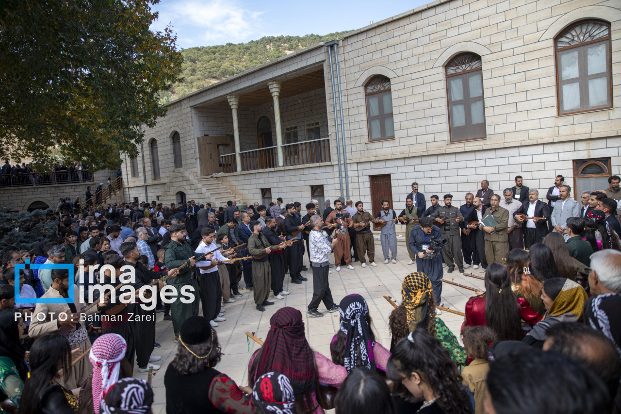 جشن خاونکار در روستای توت‌شامی دالاهو برگزار شد